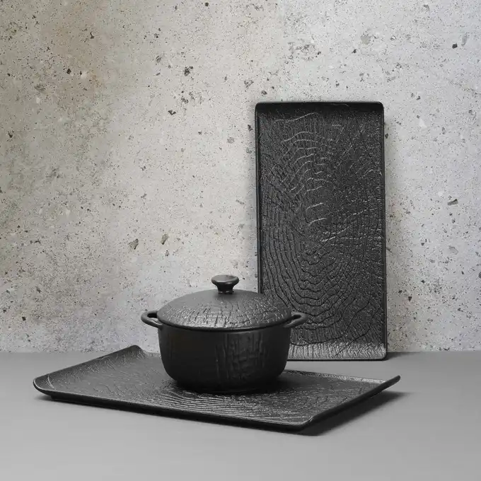 Talerz prostokątny Crust 335x205 mm Fine Dine 769843