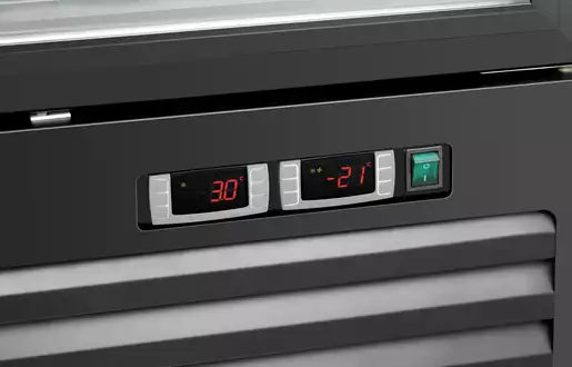 328（プロフ見てください） 様 Szafa chłodniczo-mroźnicza przeszklona 430 L Bartscher 700898