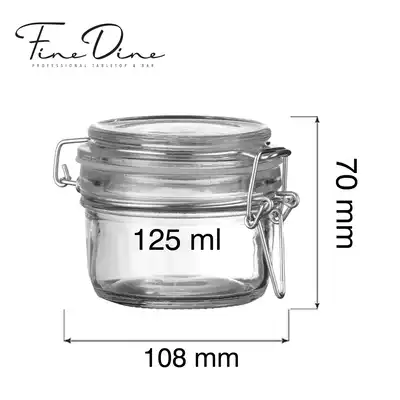 Słoik typu wek Vision, 125ml